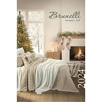 Brunelli coussin décoratif naturel bonhomme