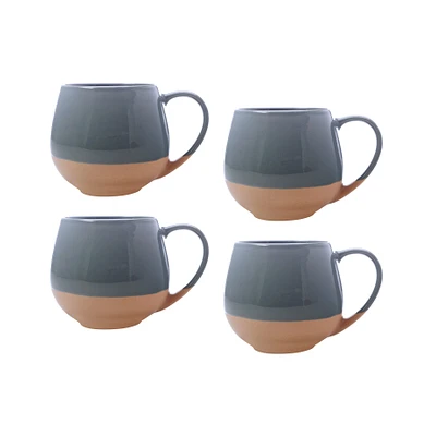 Maxwell & Williams Set of 4 Eclipse Mugs - 450ml