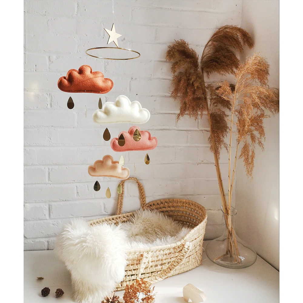 Cloud Mobile - Rust, Ivory, Terracotta, Peach