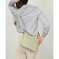 Sandrine Crossbody Bag - Light Green