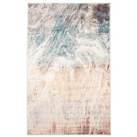 Tapis contemporain turquoise  « Tribeca »