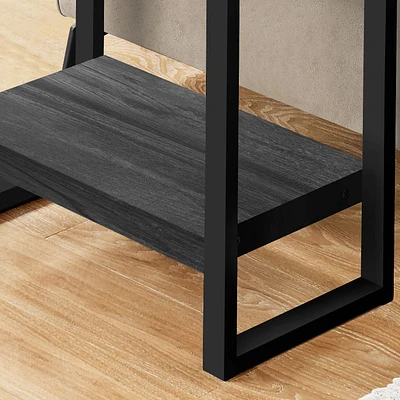 Roxy Black Accent Table