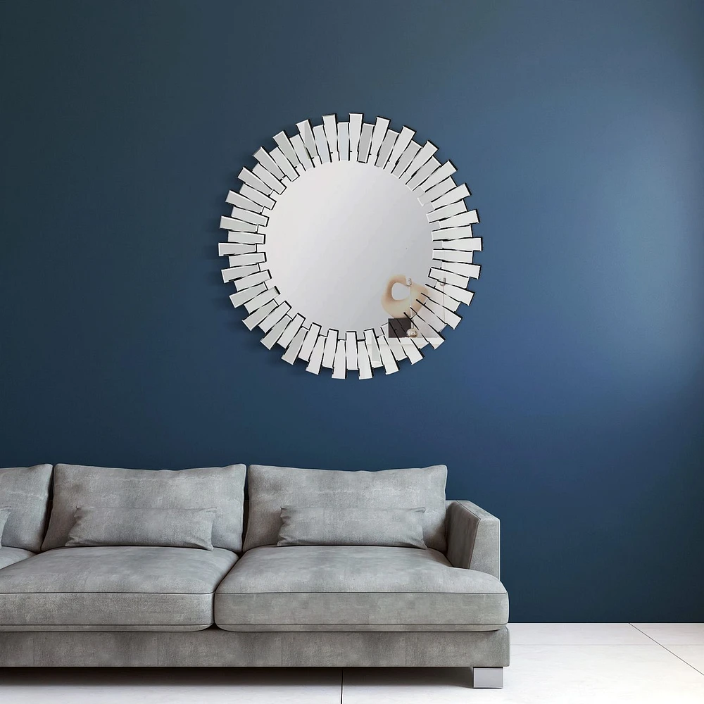 Spectra Round Glass Mirror