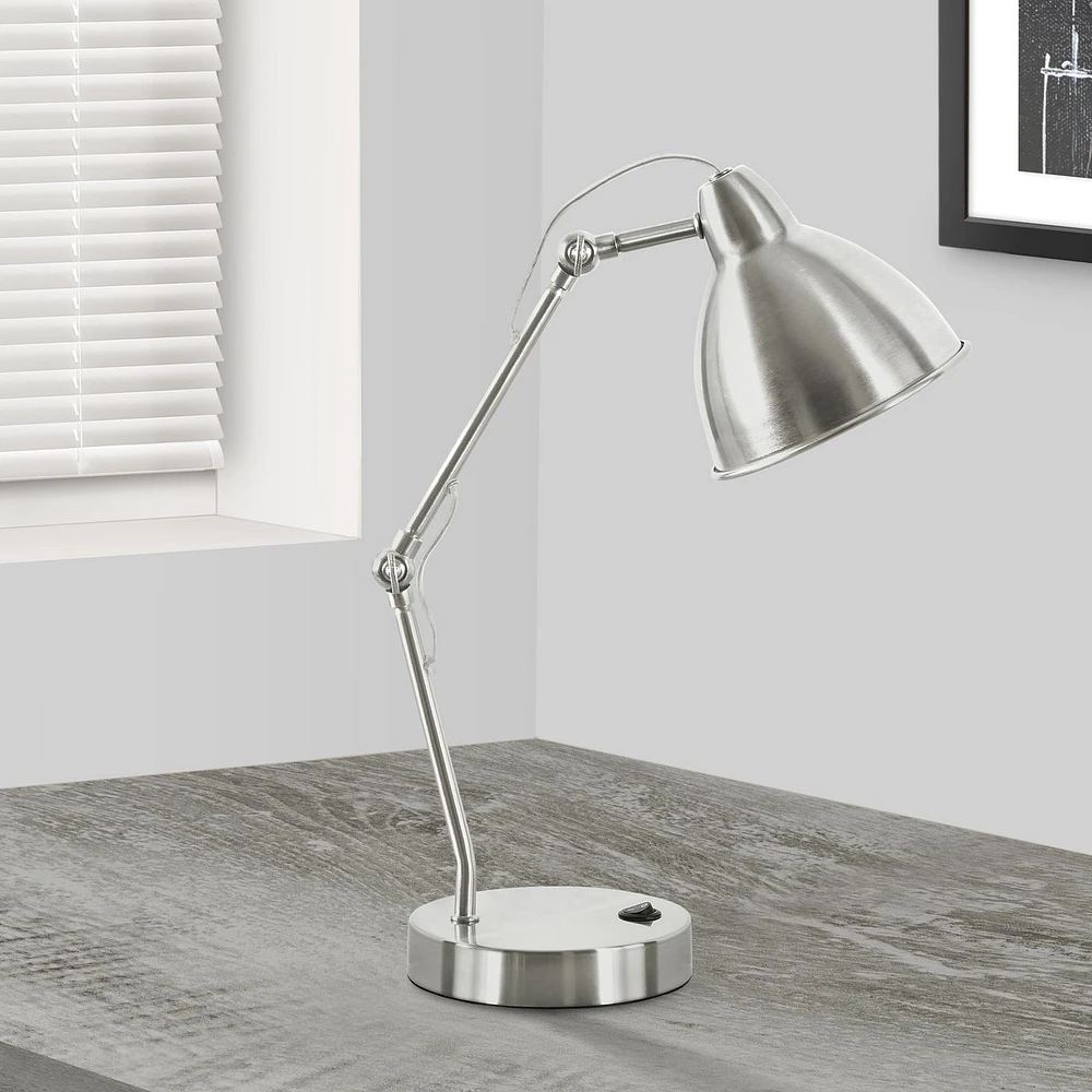 Thalia Desk Lamp - Nickel