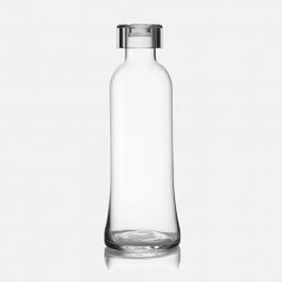 Bouteille en verre 1 L Icons « 100 » avec capuchon transparent