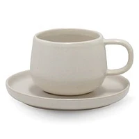 Tasse à thé et soucoupe « Uno Marble » - 225 ml