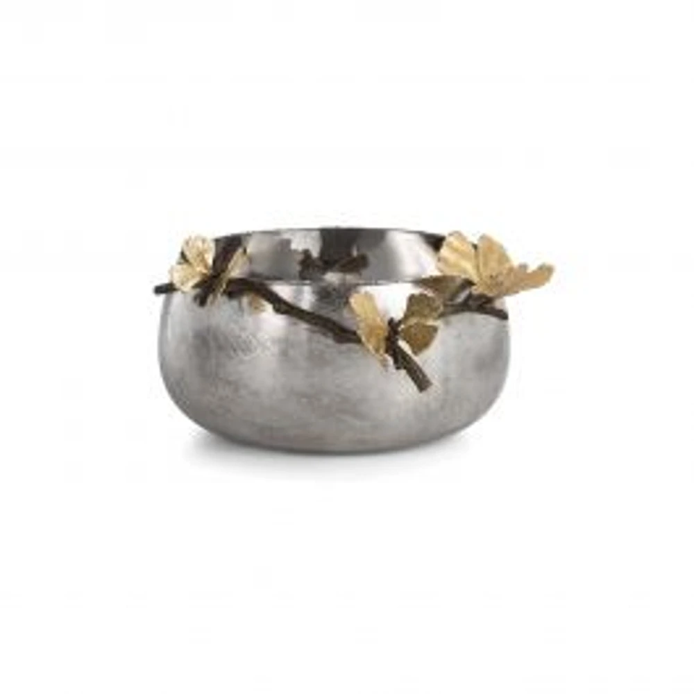 Butterfly Ginkgo Serving Bowl by Michael Aram