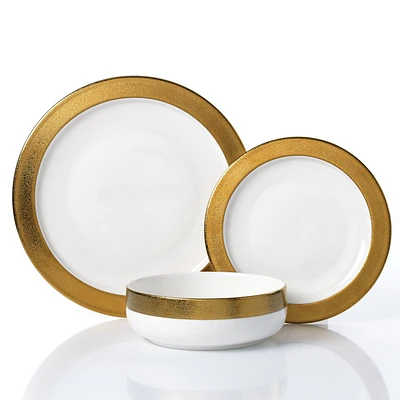 Brilliant Glory Gold -Piece Dinnerware Set