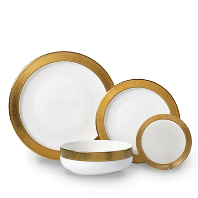 Brilliant Glory Gold 24-Piece Dinnerware Set