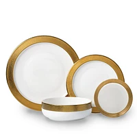 Brilliant Glory Gold 24-Piece Dinnerware Set