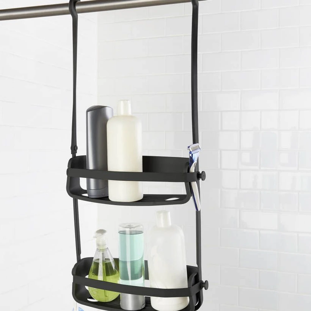 Flex Shower  Caddy - Black