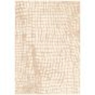 Tapis Rattan Safari Beige-Champagne