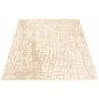 Tapis Rattan Safari Beige-Champagne