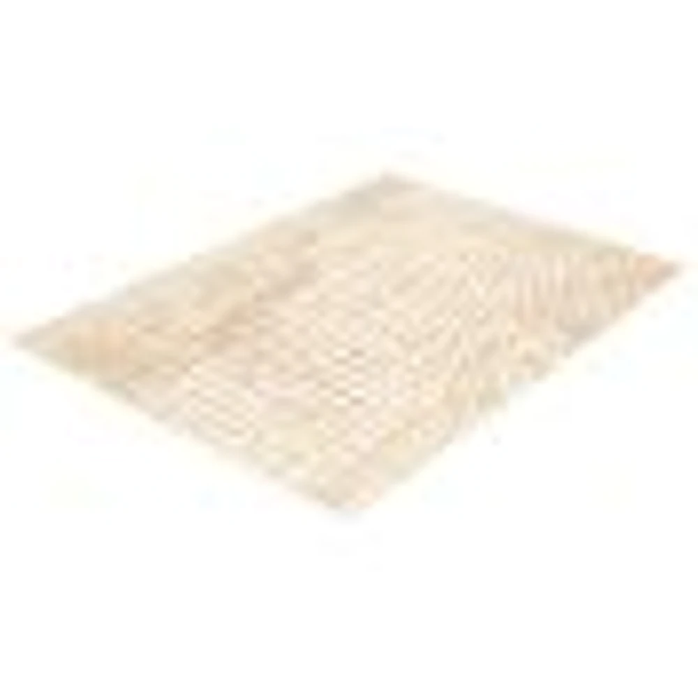 Tapis Rattan Safari Beige-Champagne