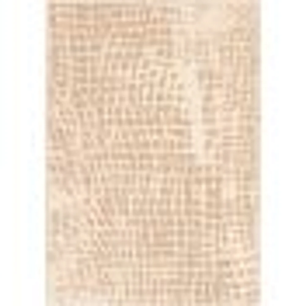 Rattan Look Safari Taupe-Champagne Rug