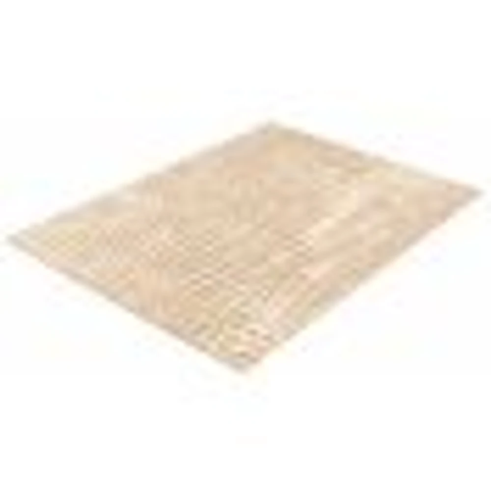 Rattan Look Safari Taupe-Champagne Rug