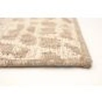 Rattan Look Safari Taupe-Champagne Rug