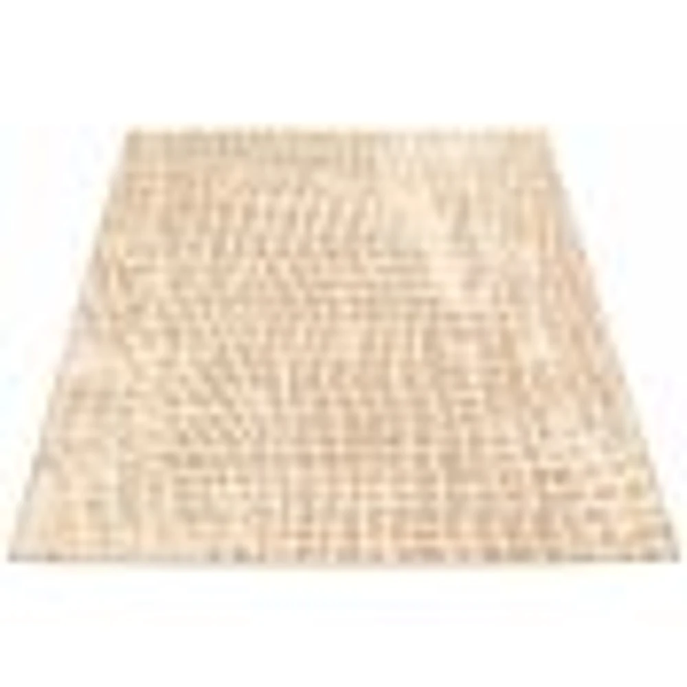 Rattan Look Safari Taupe-Champagne Rug