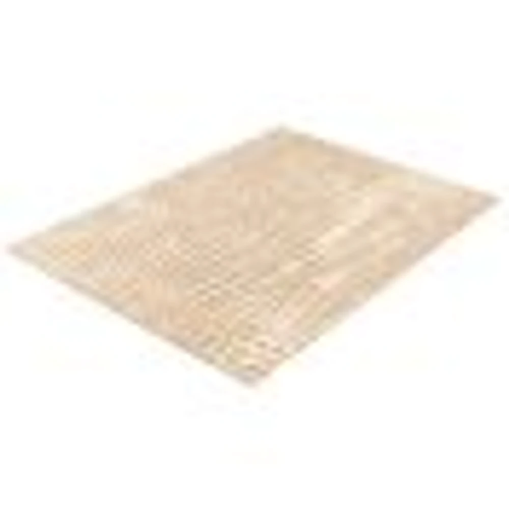 Rattan Look Safari Taupe-Champagne Rug