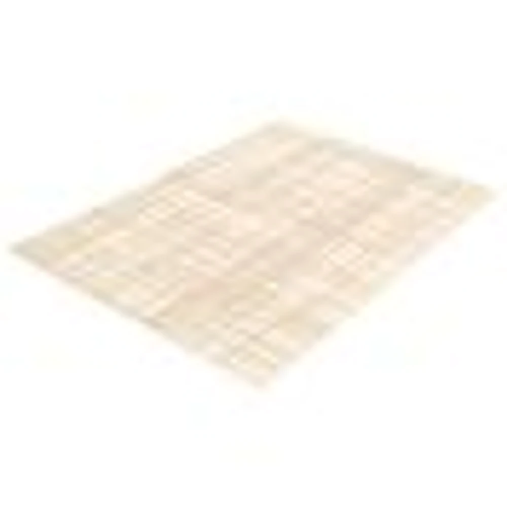 Rattan Look Burburry Champagne-Taupe Rug