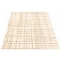 Rattan Look Burburry Champagne-Taupe Rug