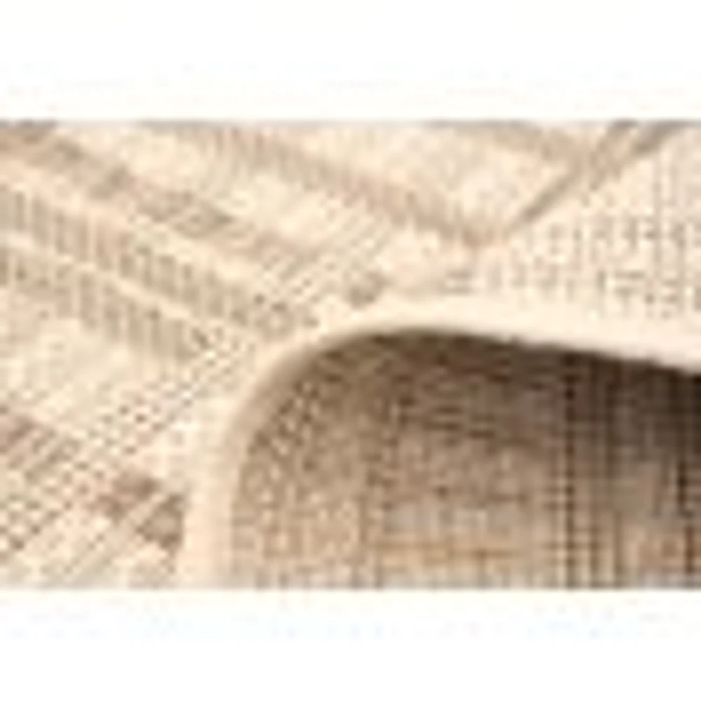 Tapis Rattan Burburry Beige-Champagne