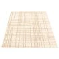 Tapis Rattan Burburry Beige-Champagne