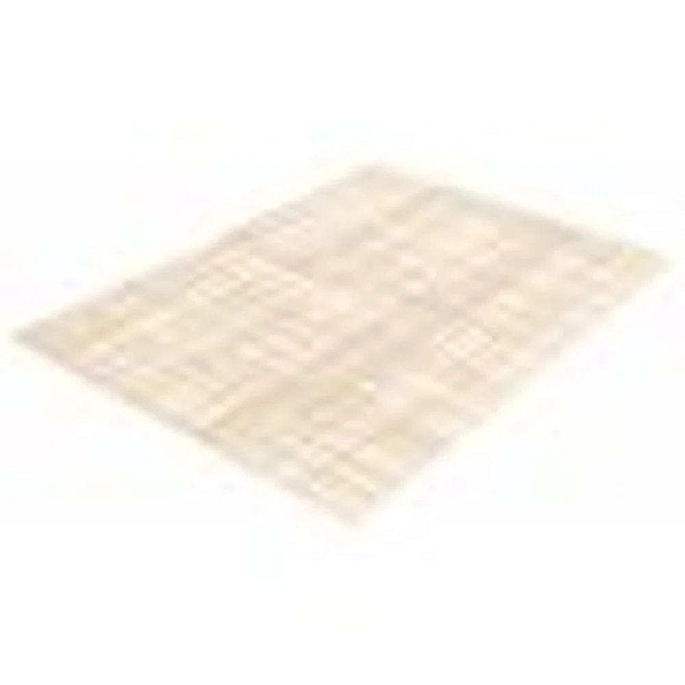 Rattan Look Burburry Champagne-Taupe Rug