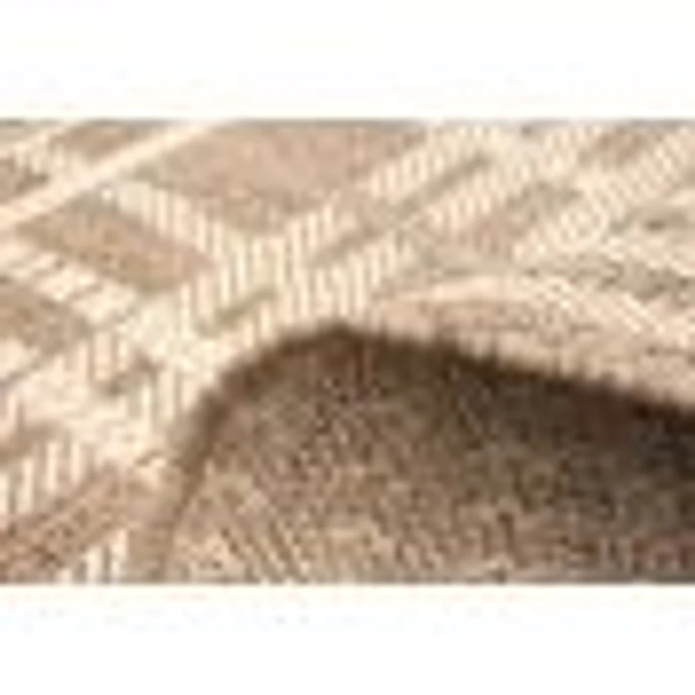 Tapis Rattan Burburry Beige-Champagne