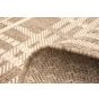 Tapis Rattan Burburry Beige-Champagne