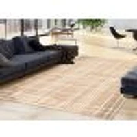 Tapis Rattan Burburry Beige-Champagne