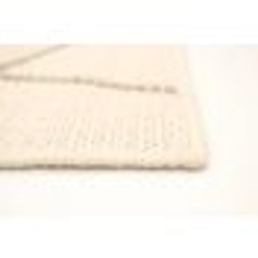 Rattan Look Abstract Champagne-Taupe Rug