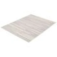 Tapis Linear Argent-crème