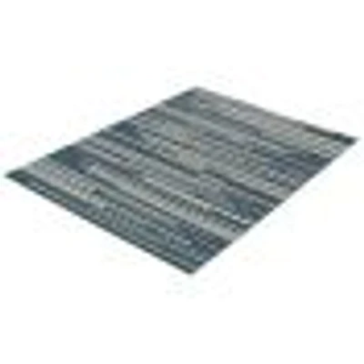 Tapis Linear gris-crème