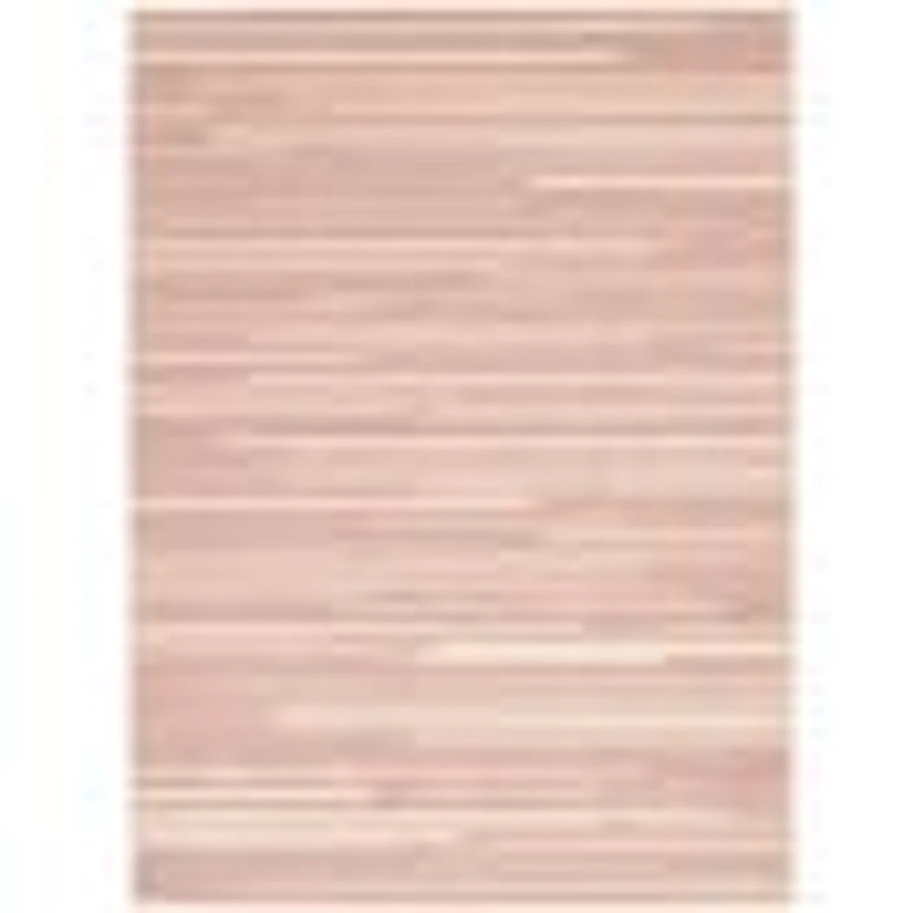 Linear Pink-Cream Rug