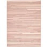 Linear Pink-Cream Rug