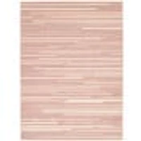 Linear Pink-Cream Rug