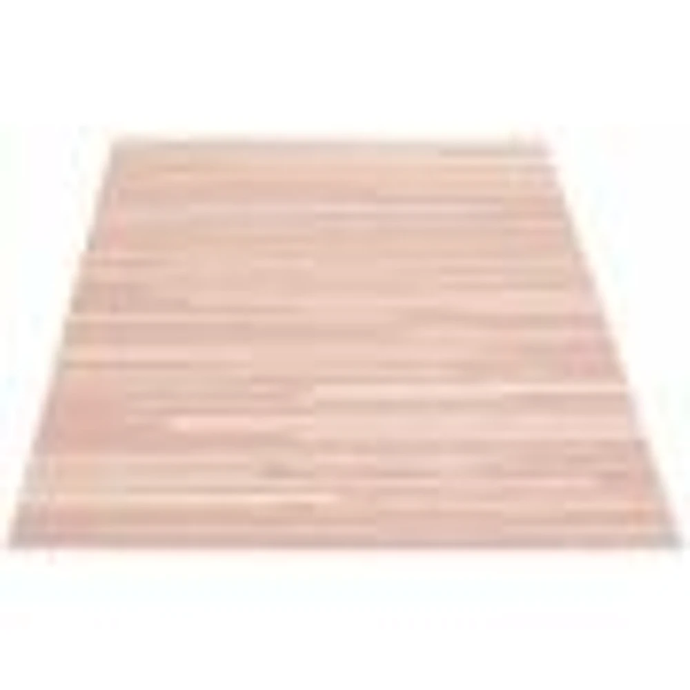 Linear Pink-Cream Rug