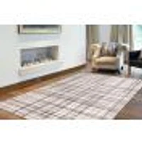 Tapis Gordon Argent