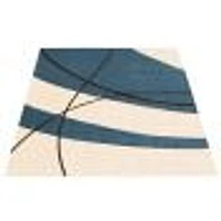 Tapis Convex bleu