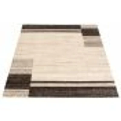 Modern Gabbeh Ivory/Taupe Rug