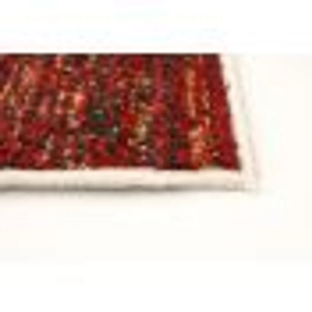 Tapis Modern Gabbeh ivoire/rouge