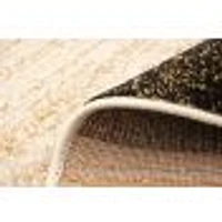 Modern Gabbeh Ivory/Brown Rug