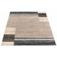 Modern Gabbeh Grey/Blue Rug