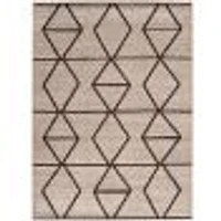 Tapis Jianna gris/Brun