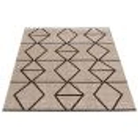 Tapis Jianna gris/Brun