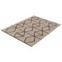 Tapis Jianna gris/Brun