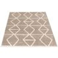 Tapis Jianna gris/ivoire