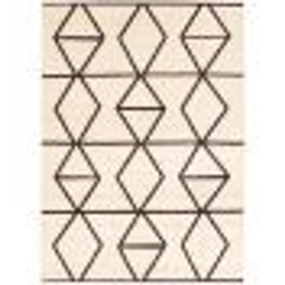 Jianna Ivory/Brown Rug