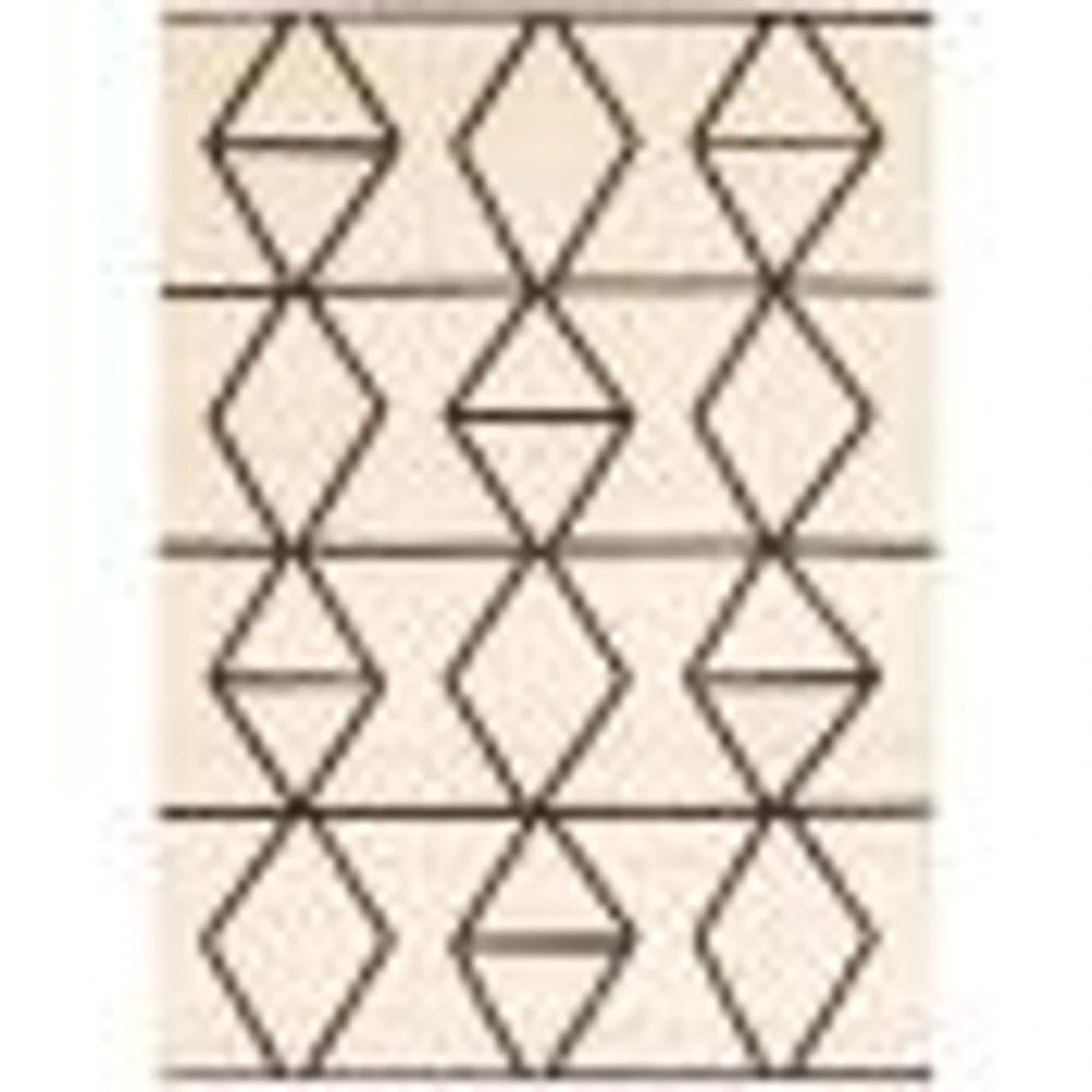 Jianna Ivory/Brown Rug